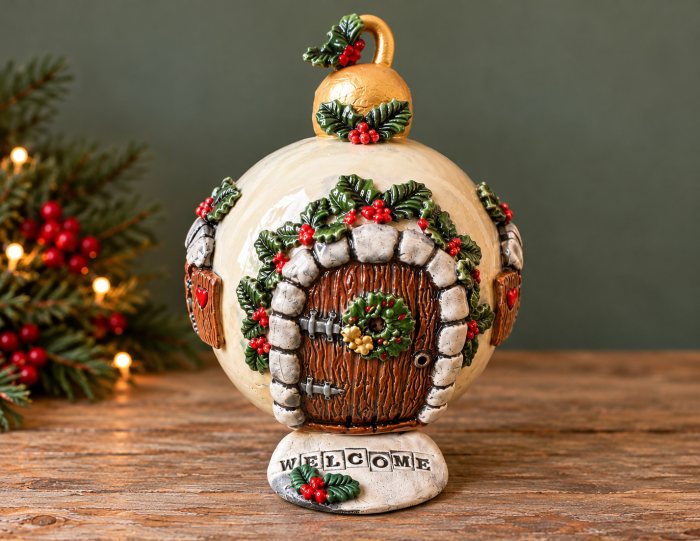 The Festive Bauble House